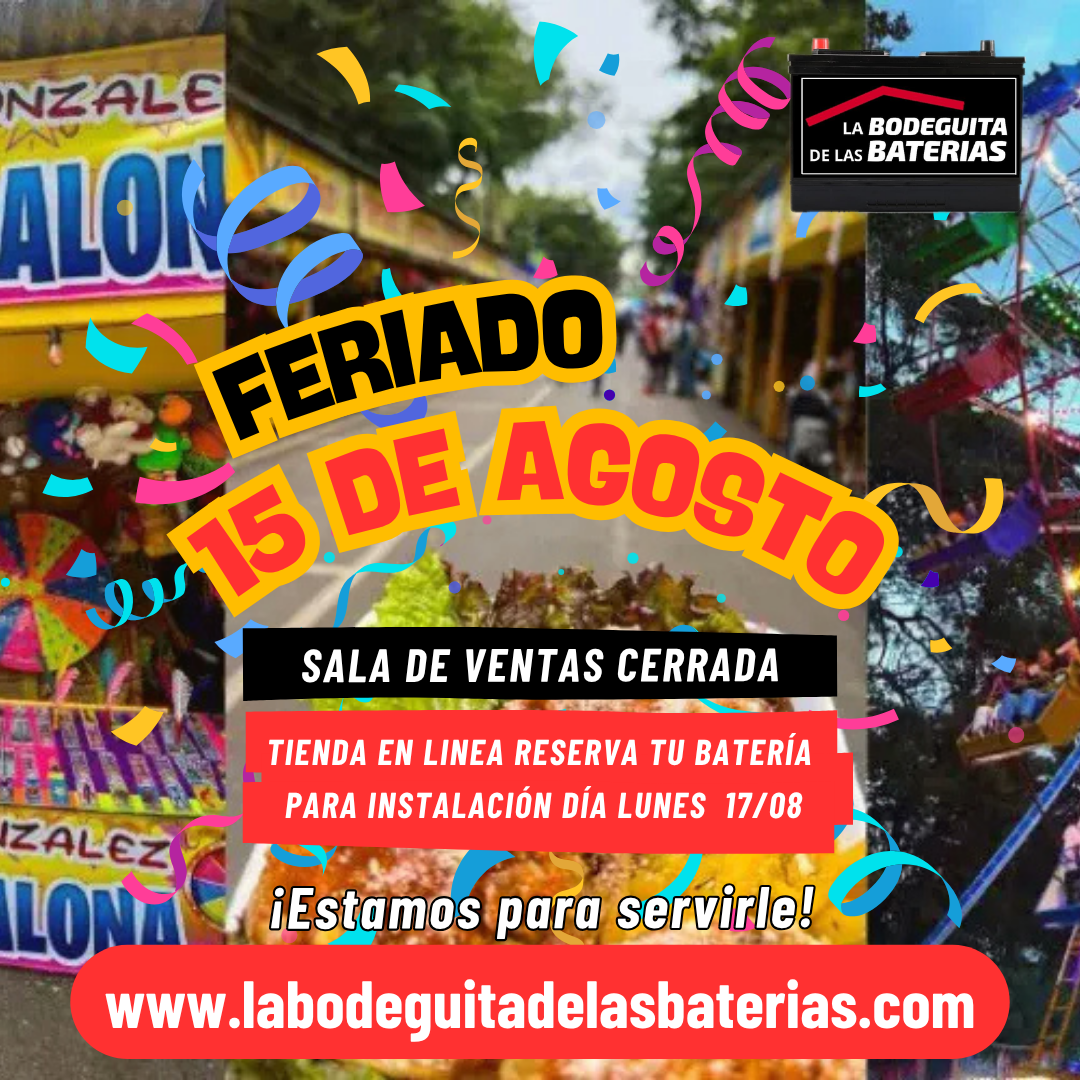 HORARIO POR FERIADO 15/08/2026