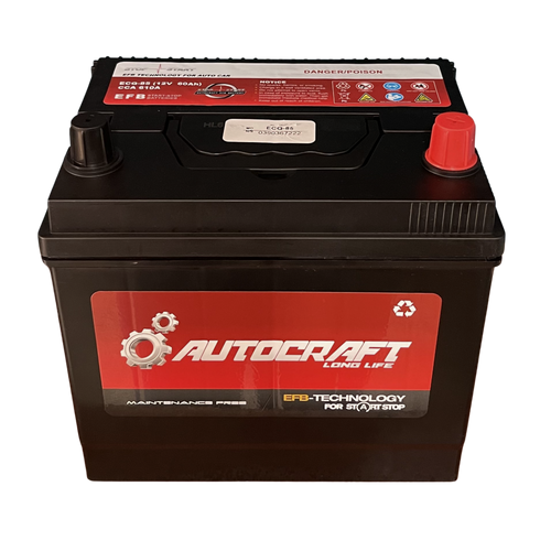 Batería Autocraft EFB ECQ-85 90D23L