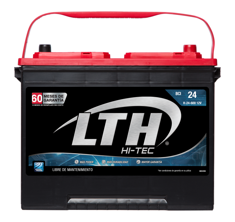 Batería LTH HITEC 24R-600 o 24-600