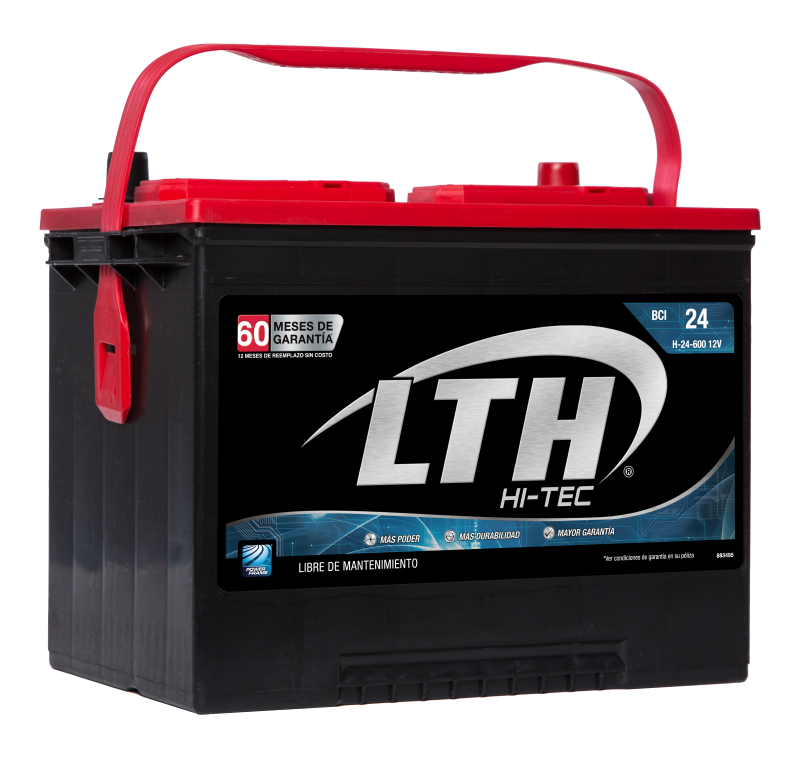 Batería LTH HITEC 24R-600 o 24-600