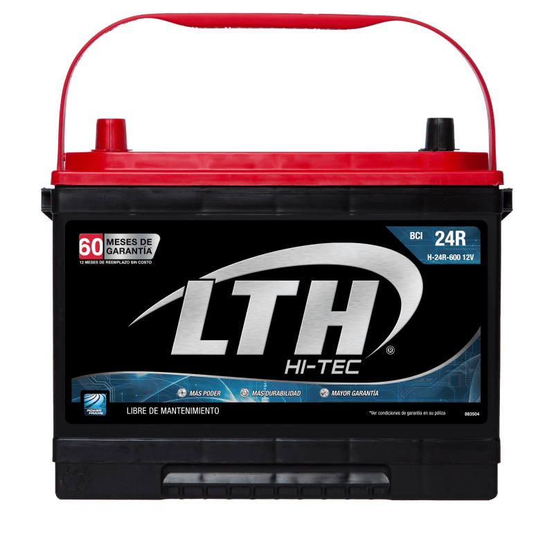 Batería LTH HITEC 24R-600 o 24-600
