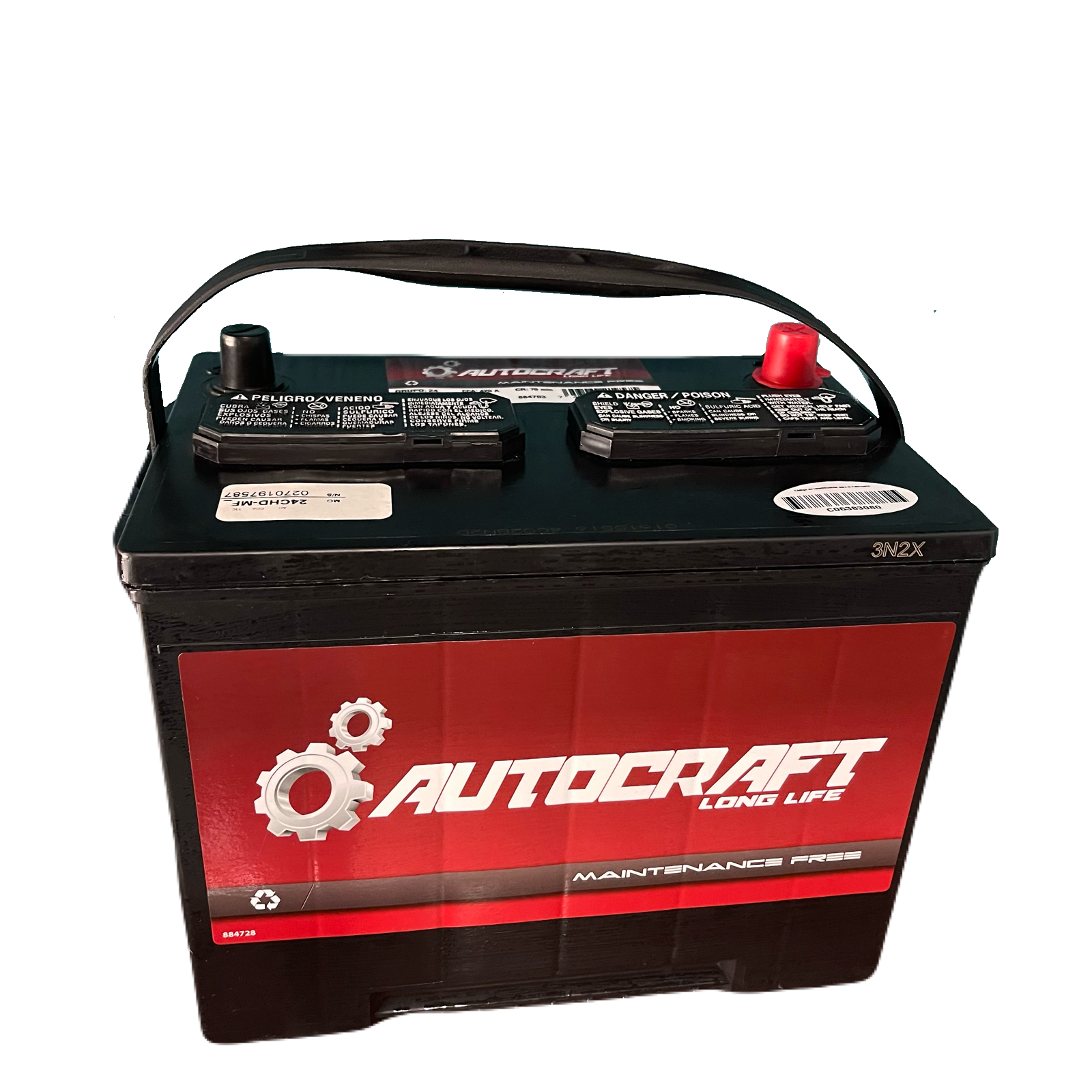 Batería Autocraft 24FHD-420 / 24CHD-420