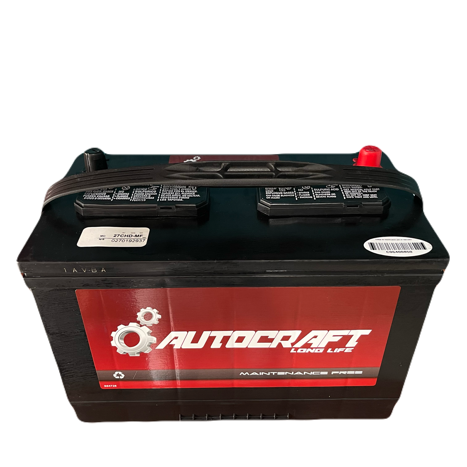 Batería Autocraft 27FHD-520 o 27CHD-520