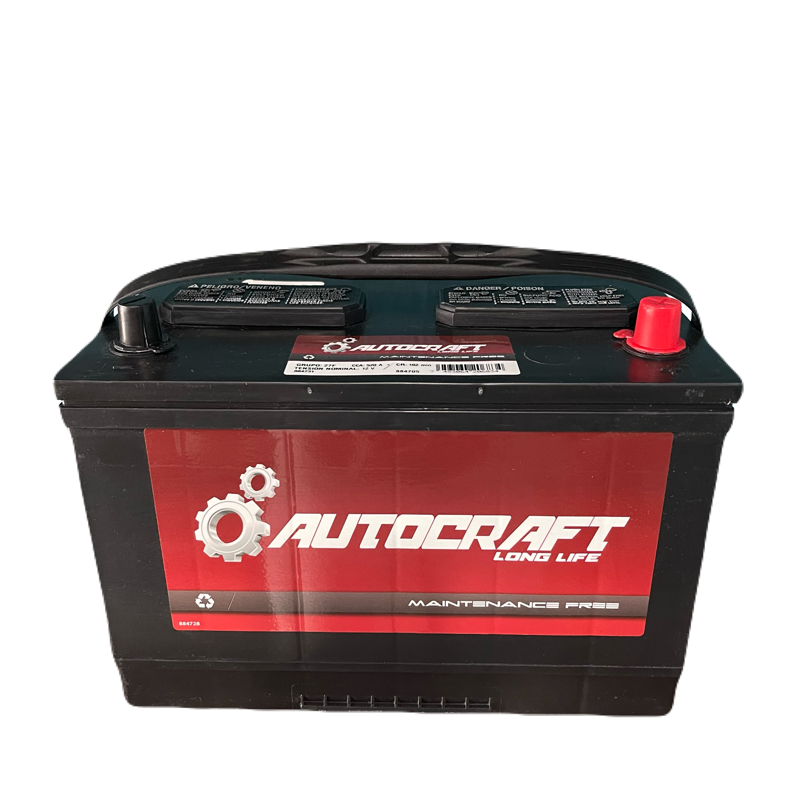 Batería Autocraft 27FHD-520 o 27CHD-520