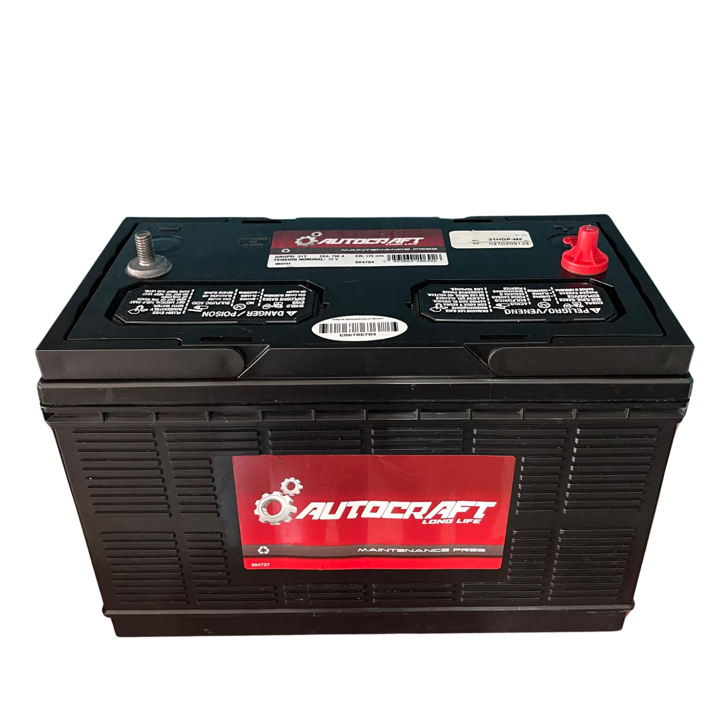 Batería de tornillo Autocraft 31HDP-750